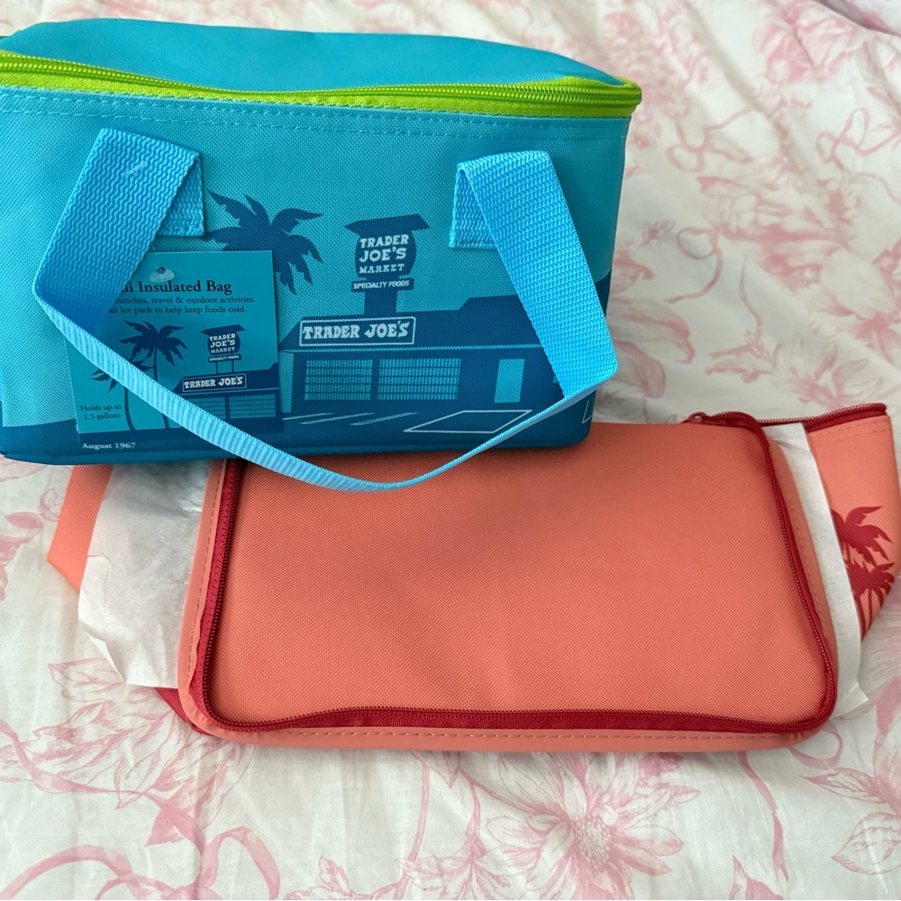 🍑 Trader Joe's Mini Insulated Bag Summer 2025 🍑